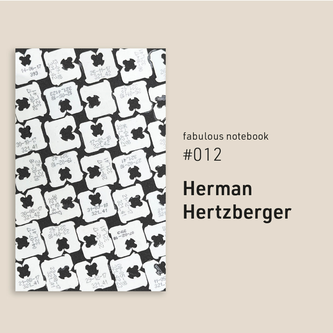 #012 Herman Hertzberger - Notitieboekje
