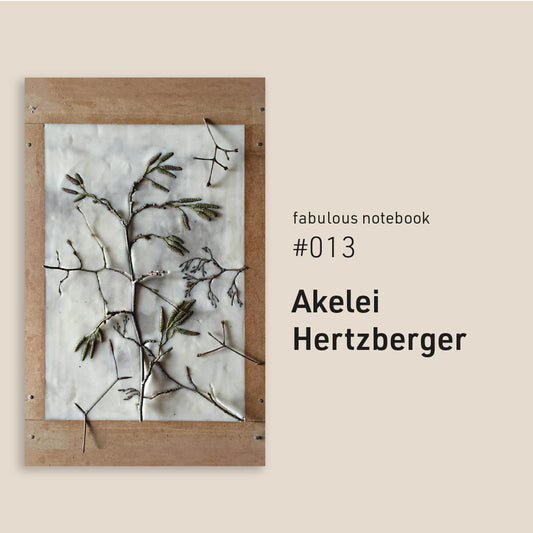 #013 Akelei Hertzberger - Notitieboekje