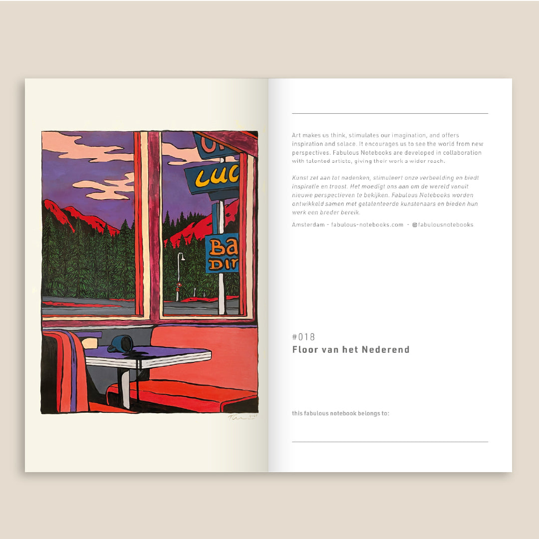 #018 Floor van het Nederend - Notitieboekje