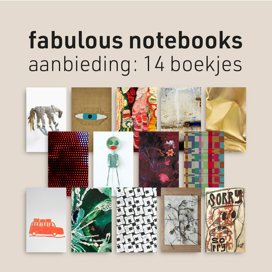 Aanbieding set van 14 boekjes