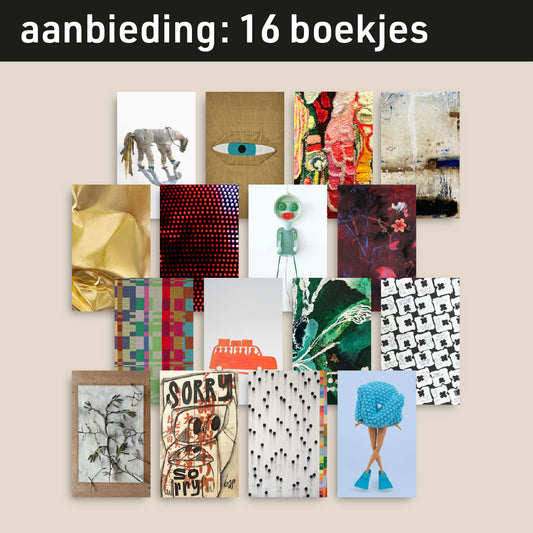 Aanbieding set van 16 boekjes