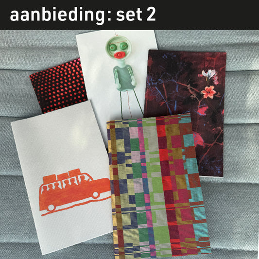 Aanbieding set 2- 5 boekjes
